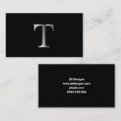 モノグラムT名刺 名刺 (正面/裏面)