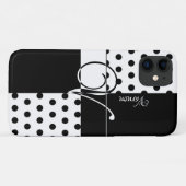 モノグラムV Case-Mate iPhoneケース (裏面(横))