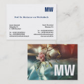 モノグラムVisittenkarten 名刺 (正面/裏面)