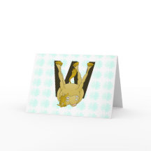 モノグラムWおもしろいポニパーソナライズされたー