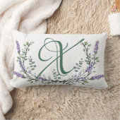 モノグラムXラベンダーユーカリ ランバークッション (ブランケット)