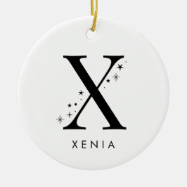 モノグラムX天名 セラミックオーナメント
