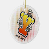 モノグラムYソックモンキー セラミックオーナメント (右)