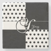 モノグラムY ストーンコースター (正面)