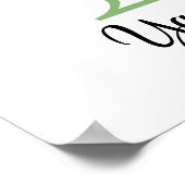 モノグラムY ラベンダー ユーカリ ぬりえ ポスター (角)