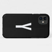 モノグラムY Case-Mate iPhoneケース (裏面(横))