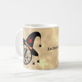 モノグラムZハロウィーンスカイウィッチスパイダーズ名 コーヒーマグカップ (正面左)