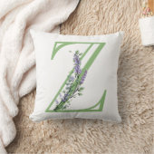 モノグラムZラベンダーユーカリ クッション (ブランケット)