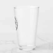 モノグラムZ -バイキングスタイル- Pint Glass タンブラーグラス (左)