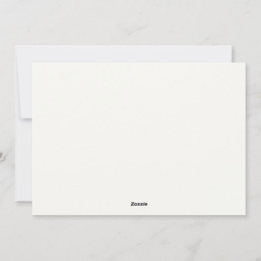 モノグラメリーム3フォトホリデーカード シーズンカード (裏面)