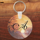 モノグラメA キーホルダー (正面)