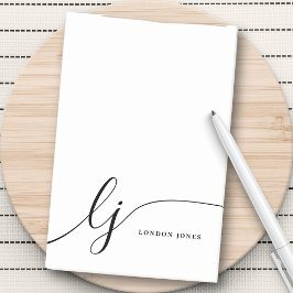 モノグラモダンフェミニンム白黒 ポストイット