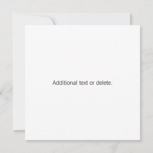 モノグラモダンムおよび編集可能なシェイプとカラー ノートカード (裏面)