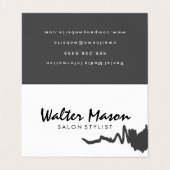 モノグラモダンムお洒落とスリム2 名刺 (外部フラット)