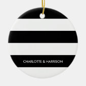 モノグラモダンムの名は白黒 セラミックオーナメント (正面)