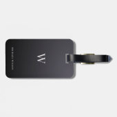 モノグラモダンムクールミニマルプロフェッショナル ラゲッジタグ (裏面横)