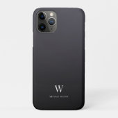 モノグラモダンムクールミニマルプロフェッショナル Case-Mate iPhoneケース (裏)