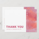 モノグラモダンムサンキューカード (正面/裏面)