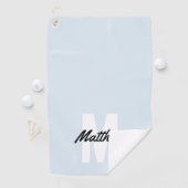 モノグラモダンムシンプルの名前 ゴルフタオル (インサイチュ)