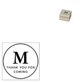 モノグラモダンムシンプルシックサンキュー来s ラバースタンプ (押印)