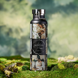 モノグラモダンムパーソナライズされたおよびフォトコラージュ水 ウォーターボトル