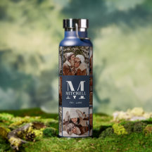 モノグラモダンムパーソナライズされたとフォトコラージュ海軍