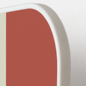 モノグラモダンムパーソナライズされたクラシックモノグラム ピックルボールラケット (左詳細)