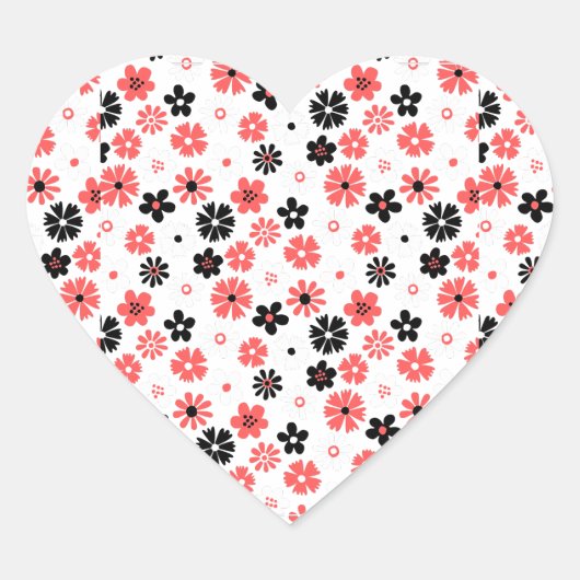 モノグラモダンムフローラ ハートシール (正面)