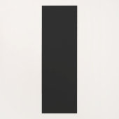 モノグラモダンムミニマルシンプル白黒 ヨガマット (裏面)