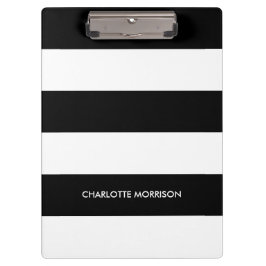モノグラモダンム名モノグラム黒と白 クリップボード