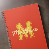 モノグラモダンム名門私立校風の・ボーイ学校に戻る ノートブック