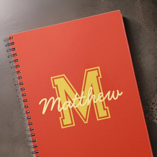 モノグラモダンム名門私立校風の・ボーイ学校に戻る ノートブック