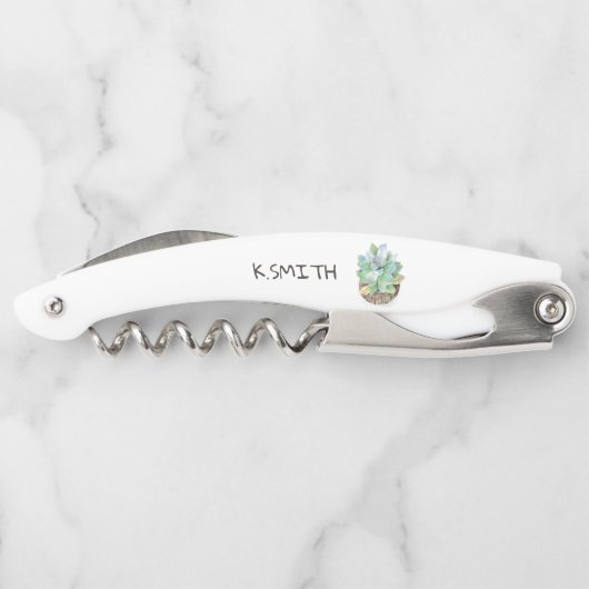 モノグラモダンム手描き水彩多汁 ソムリエナイフ (裏面)