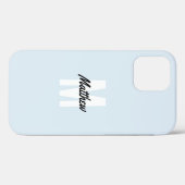 モノグラモダンム手書き名Case-Mate i Case-Mate iPhoneケース (裏面 (横))