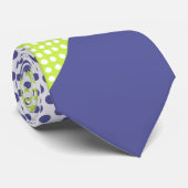 モノグラモダンム水玉模様パターンタイ ネクタイ (ロール)