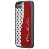 モノグラモダンム水玉模様 Case-Mate iPhoneケース (裏面左)