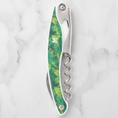 モノグラモダンム熱帯ヤシ模様 ソムリエナイフ (裏面)