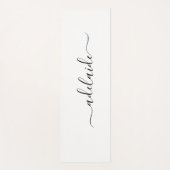 モノグラモダンム白黒ヨガマットトレーニング ヨガマット (正面)