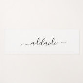 モノグラモダンム白黒ヨガマットトレーニング ヨガマット (正面(横))