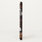 モノグラモダンム素朴ウッドストリングライトカントリー Case-Mate iPhoneケース (裏面/右)