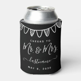 モノグラモダンム結婚のミニマルクラシック 缶クーラー