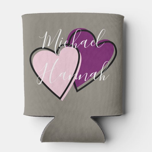 モノグラモダンム結婚のミニマルクラシック 缶クーラー (裏面)