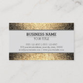 モノグラモダンム金グランジ属の背景#2 名刺 (裏面)