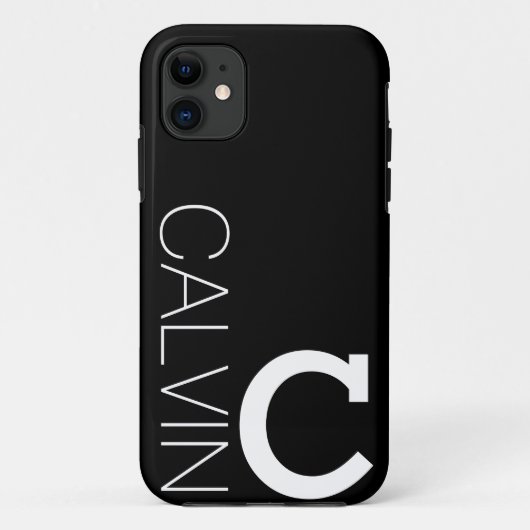 モノグラモダンム電話ケース Case-Mate iPhoneケース (裏面)