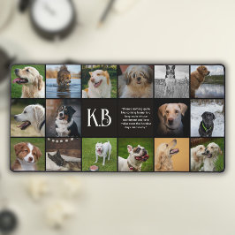 モノグラモダンム16ユニークフォトコラージュ デスクマット