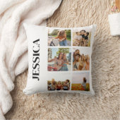 モノグラモダンム6フォトコラージュ クッション (ブランケット)