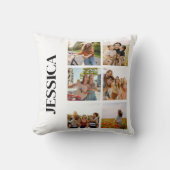 モノグラモダンム6フォトコラージュ クッション (正面)