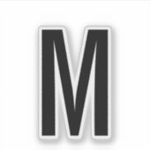 モノグラモダンム シール (正面)