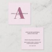 モノグラモダンム スクエア名刺 (正面/裏面)