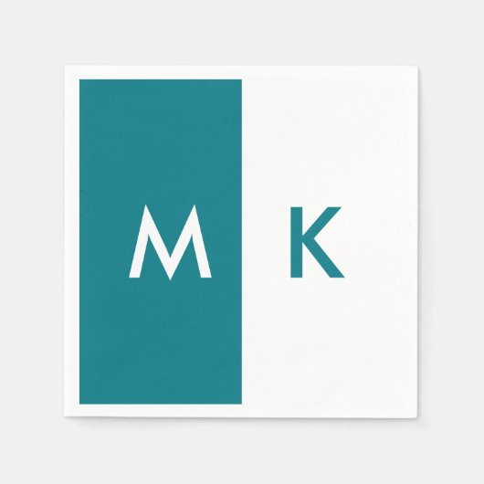 モノグラモダンム スタンダードカクテルナプキン (正面)